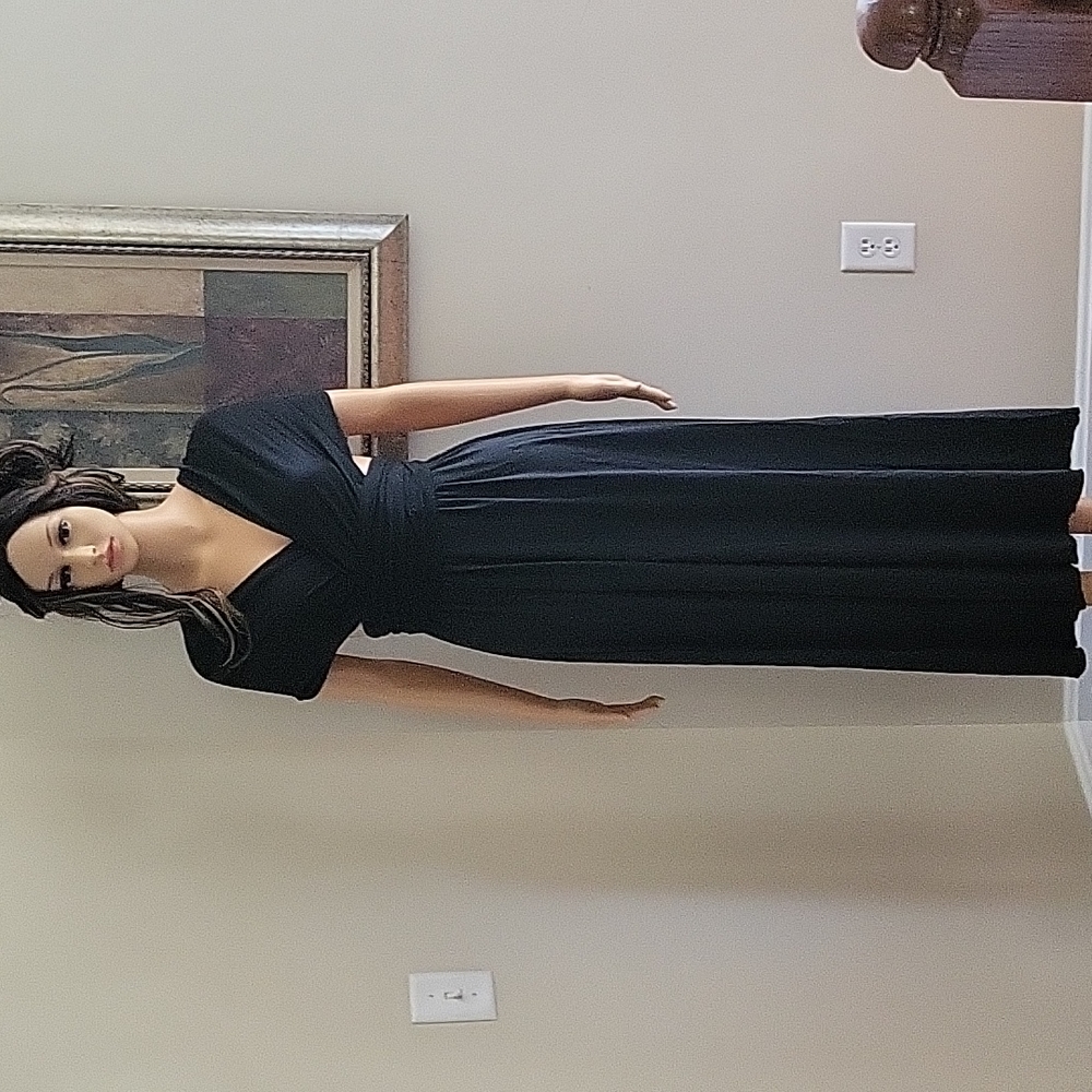 MULTIWAY WRAP CONVERTIBLE MAXI DRESS - Picture 9 of 9